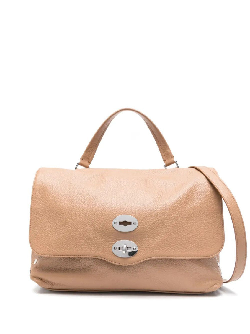 Beige Postina Satchel 1