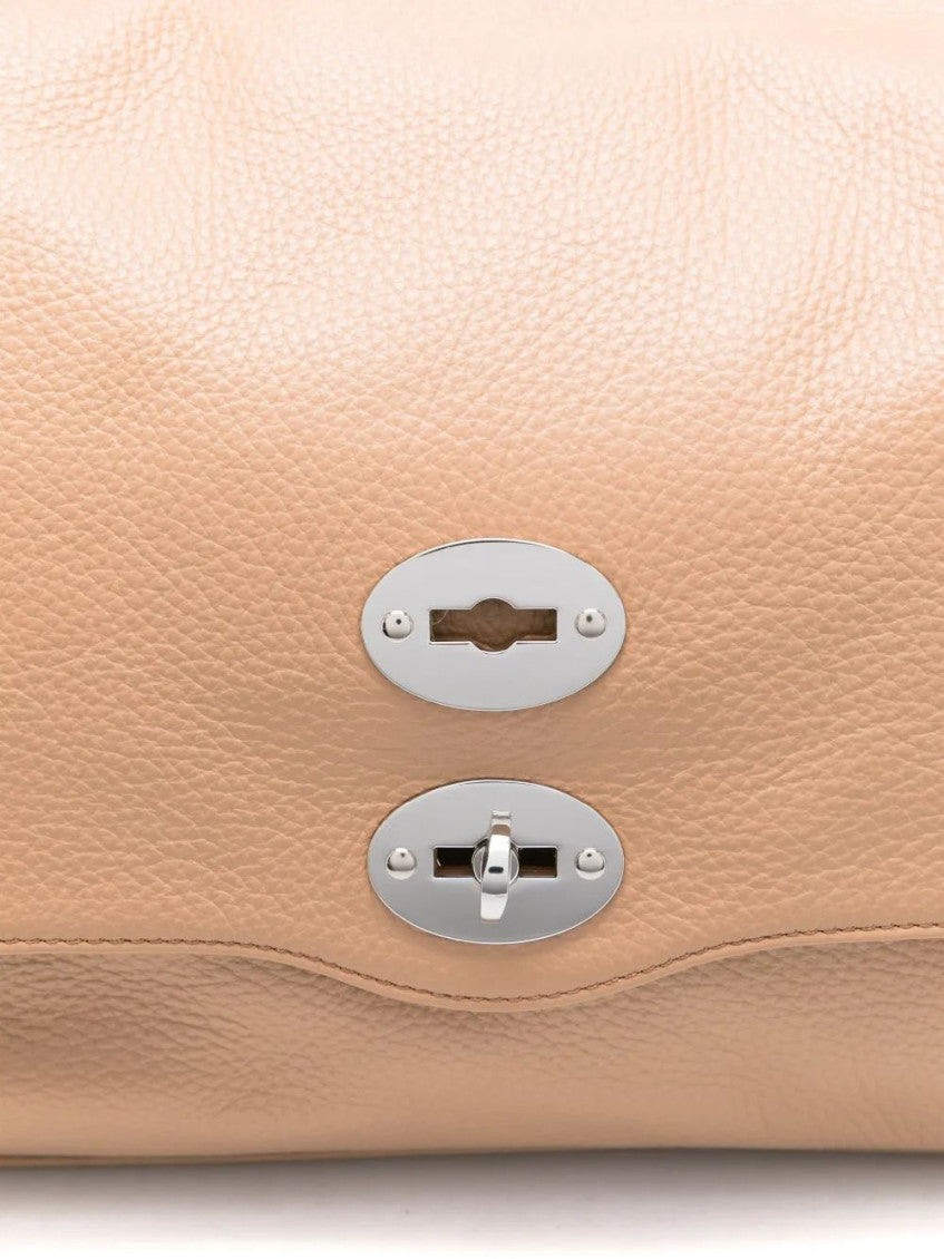 Beige Postina Satchel 4