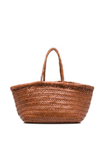 Brown Triple Jump Small Tote 1