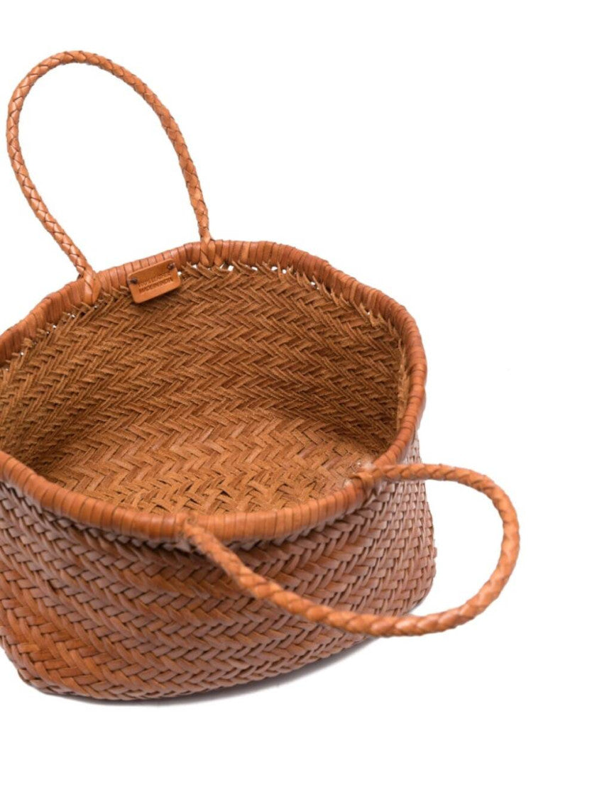 Brown Triple Jump Small Tote 3