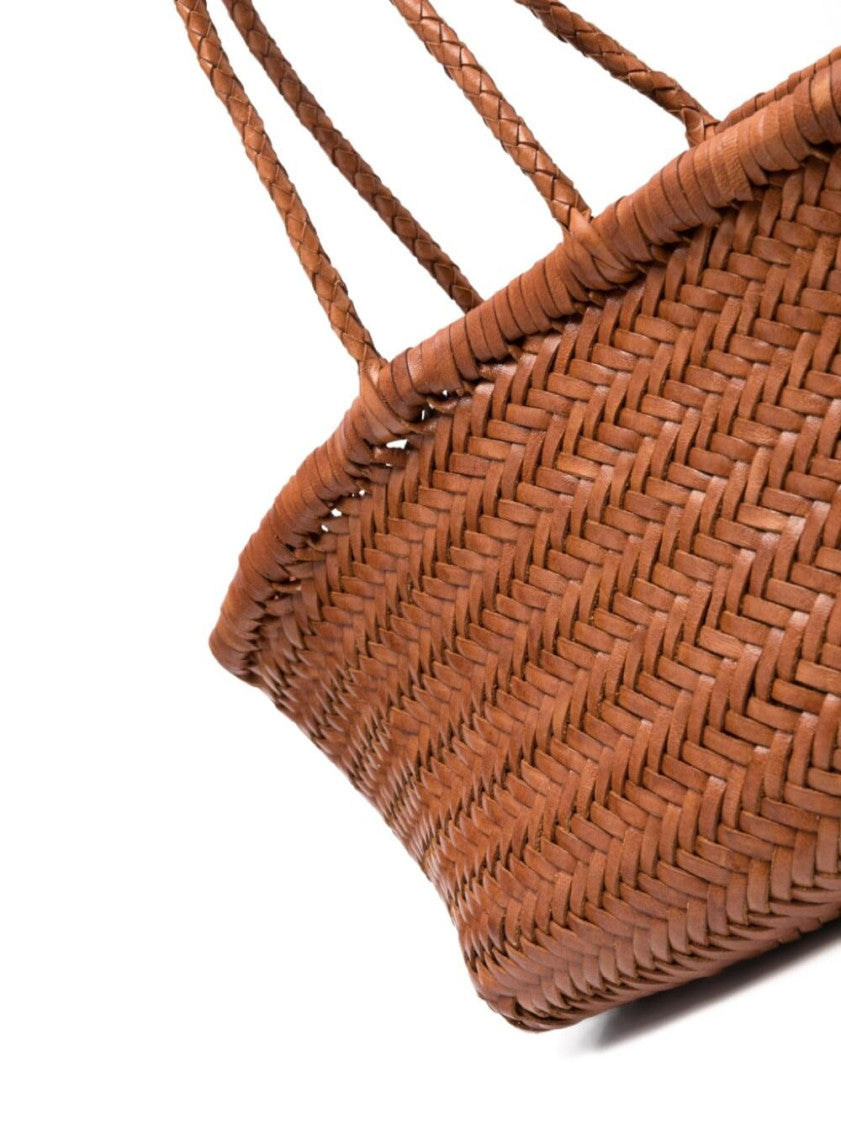 Brown Triple Jump Small Tote 4
