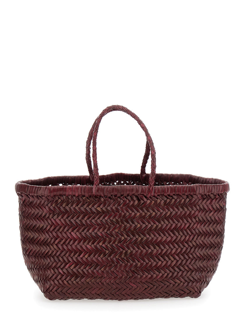 Dark Brown Triple Jump Small Tote 1