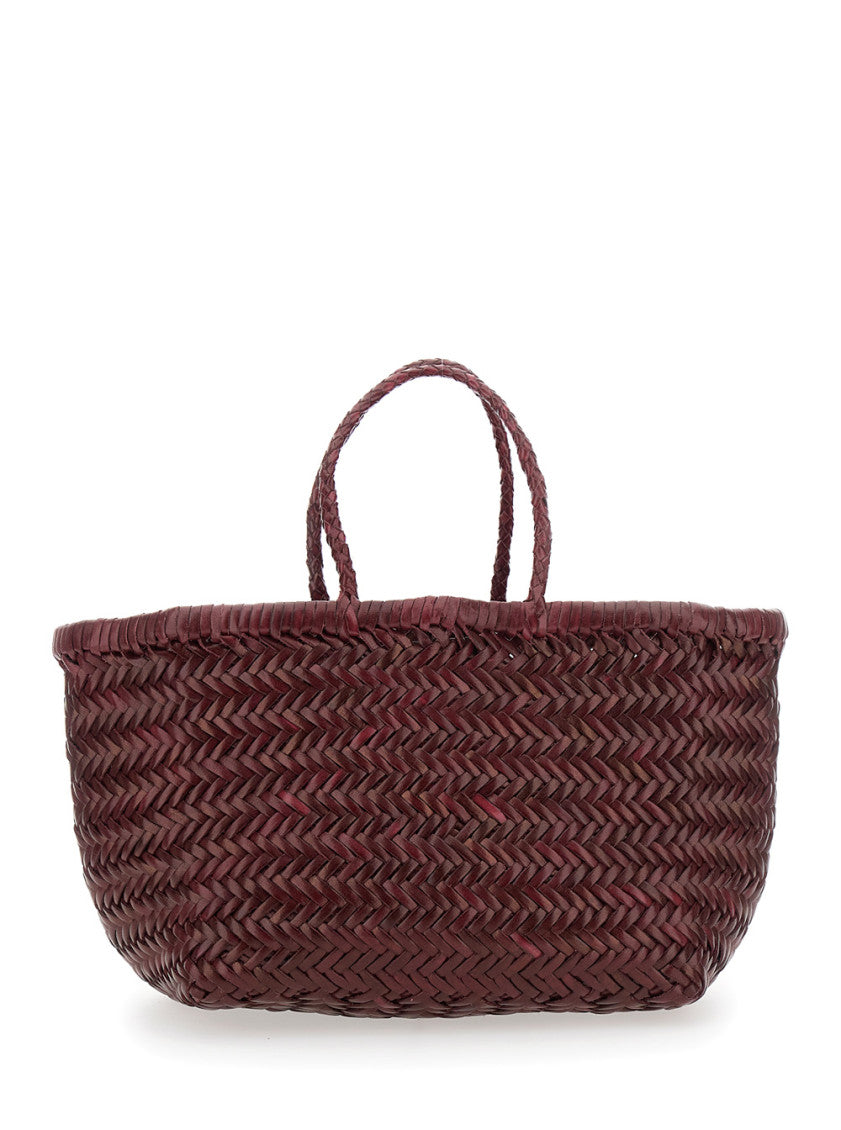 Dark Brown Triple Jump Small Tote 2