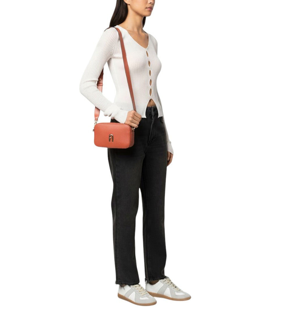 Orange Logo Small Crossbody Bag 4
