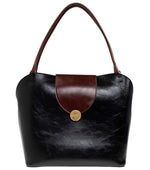 Black Vivian Large Shoulder Bag 1