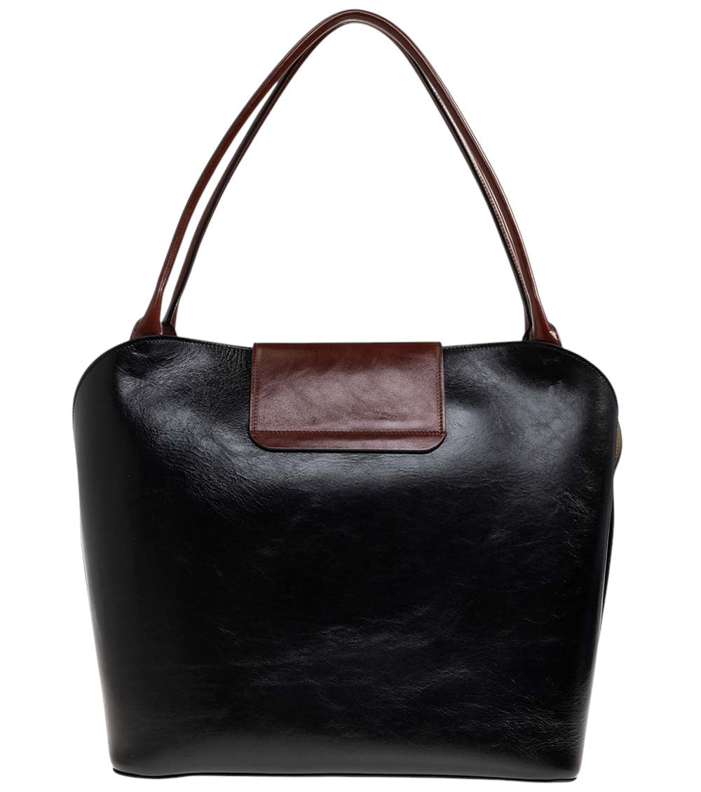 Black Vivian Large Shoulder Bag 2