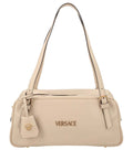 Beige Logo Large Shoulder Bag 1