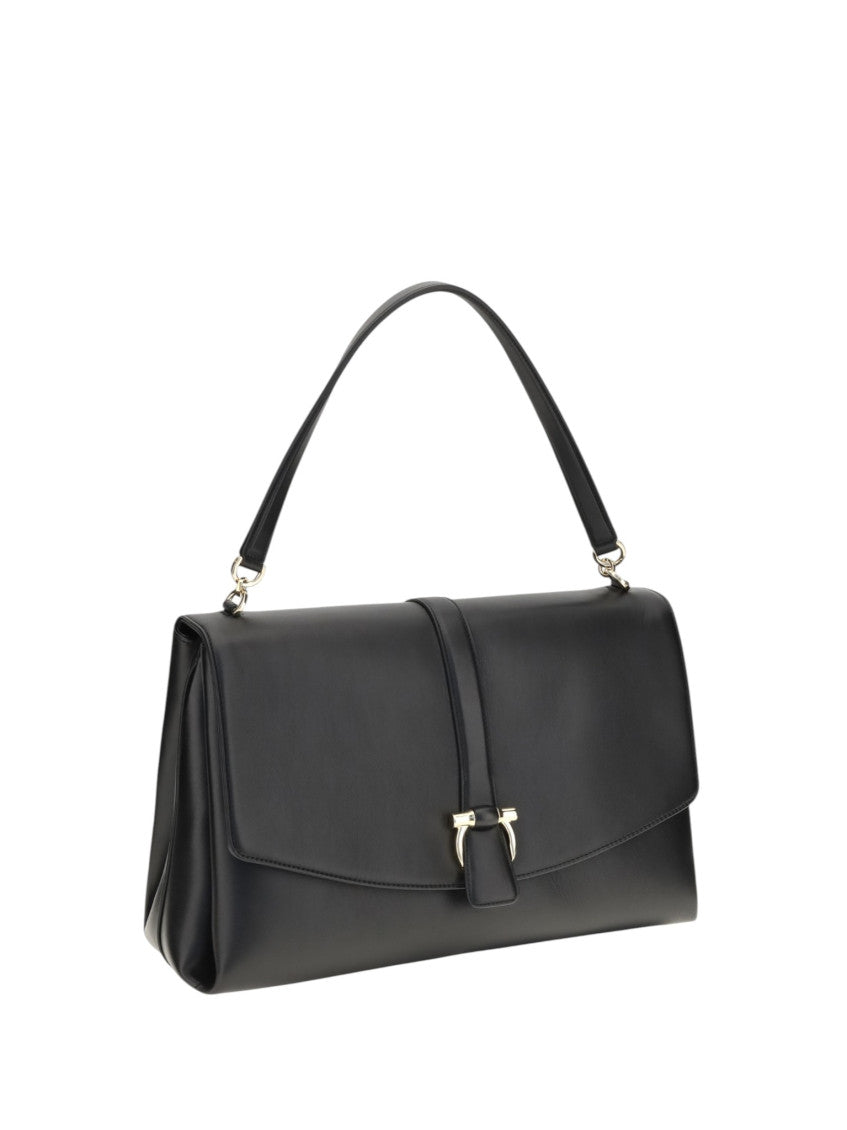 Black Mia Large Shoulder Bag 2