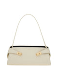 White Hug Large Shoulder Bag 1