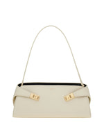White Hug Large Shoulder Bag 1