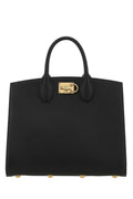 Black Studio Medium Satchel 1