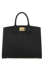 Black Studio Medium Satchel 1