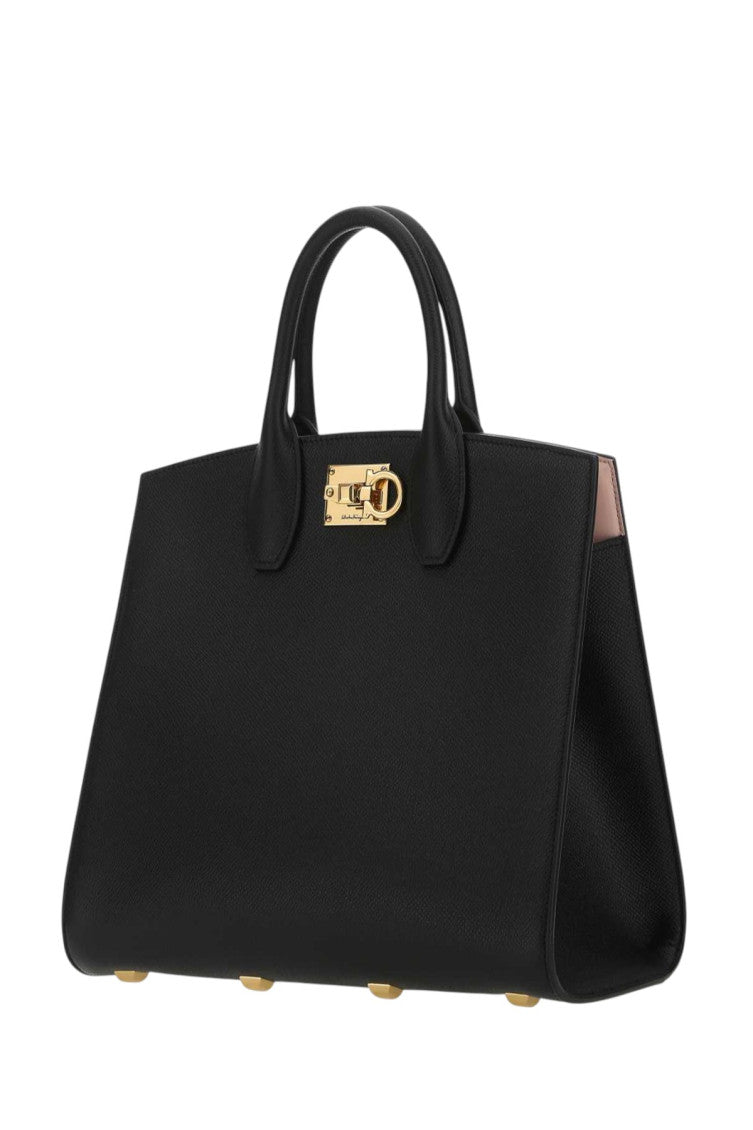 Black Studio Medium Satchel 2