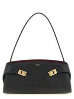 Black Hug Large Shoulder Bag 1