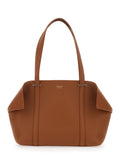Brown Folded Medium Tote 1