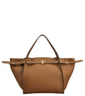 Brown T Timeless Small Tote 1