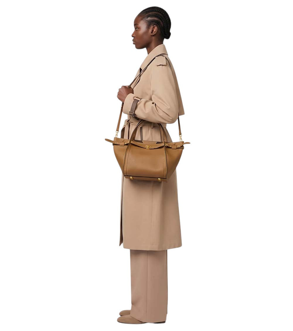 Brown T Timeless Small Tote 4