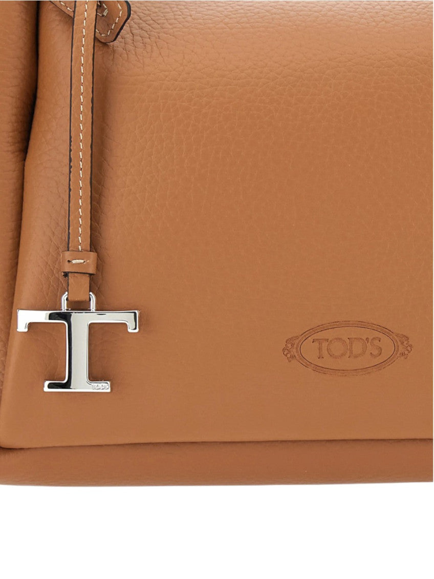 Brown T Timeless Mini Satchel 4