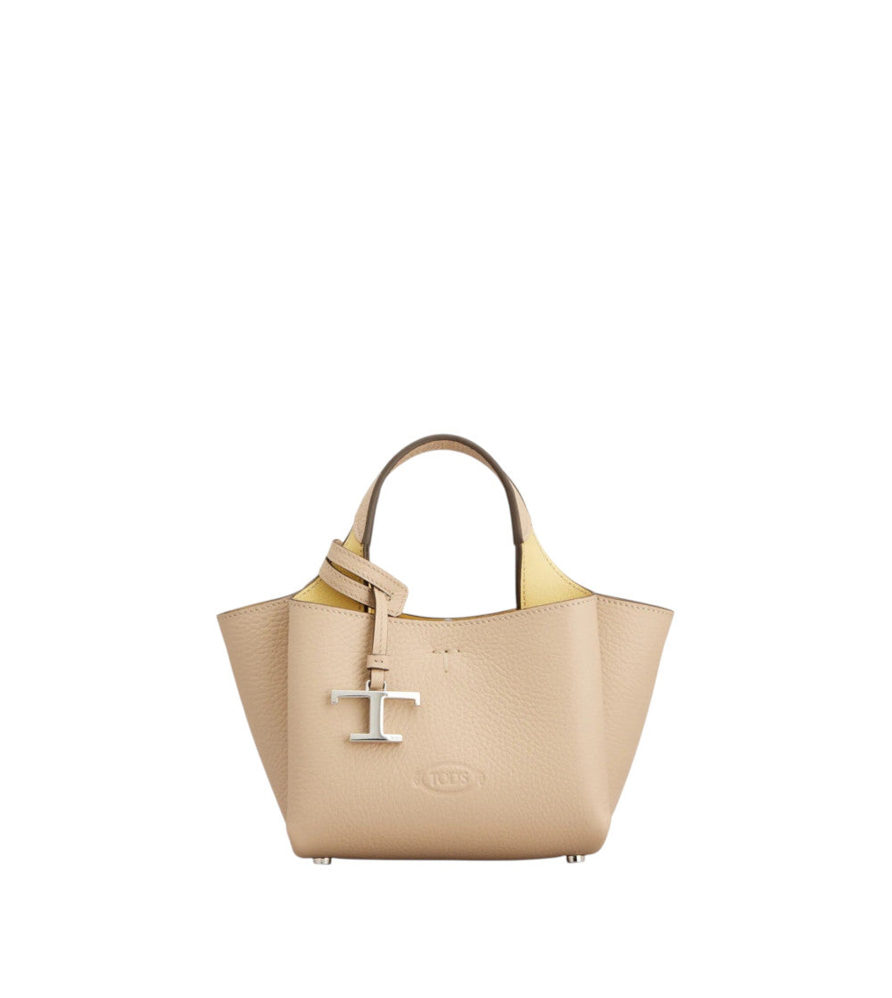 Natural Logo Micro Tote 1