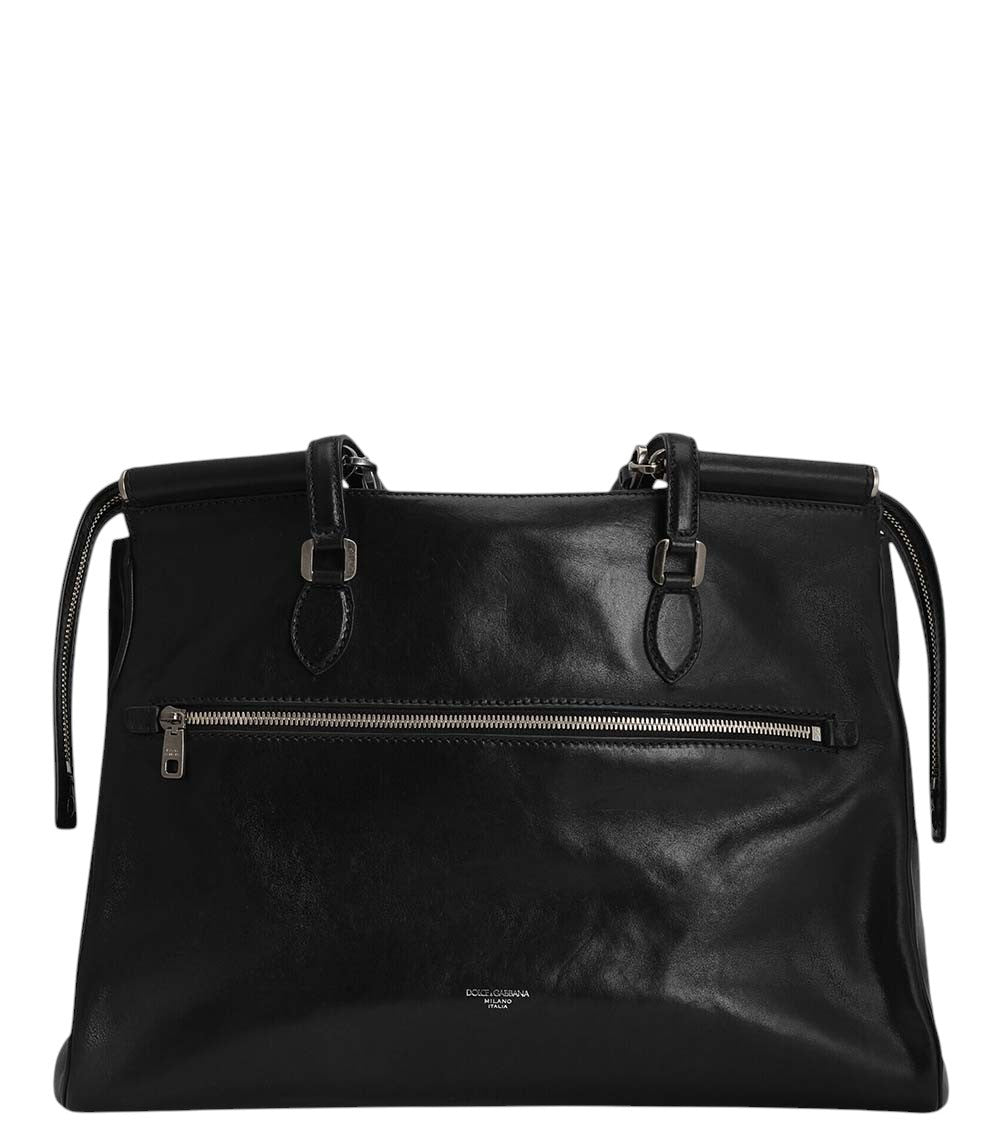 Black Vittoria Large Tote 3