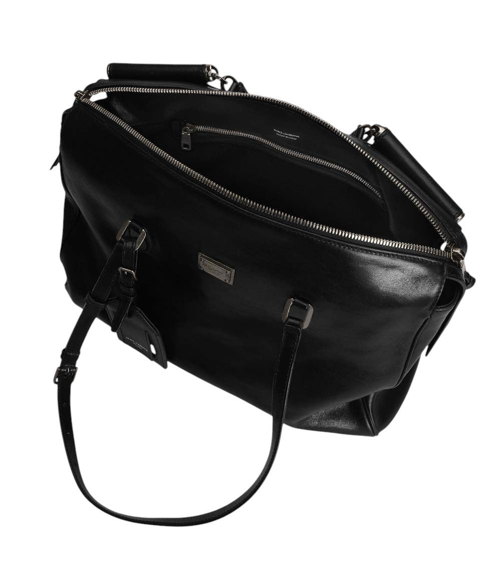 Black Vittoria Large Tote 4
