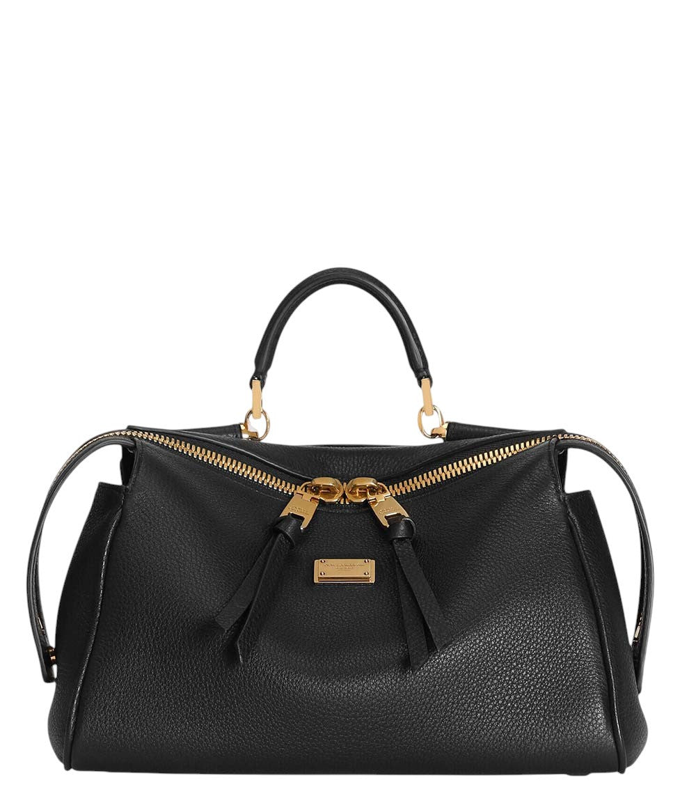 Black Vittoria Mini Satchel 1