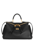 Black Vittoria Mini Satchel 1