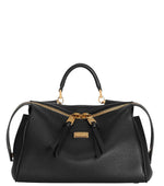 Black Vittoria Mini Satchel 1