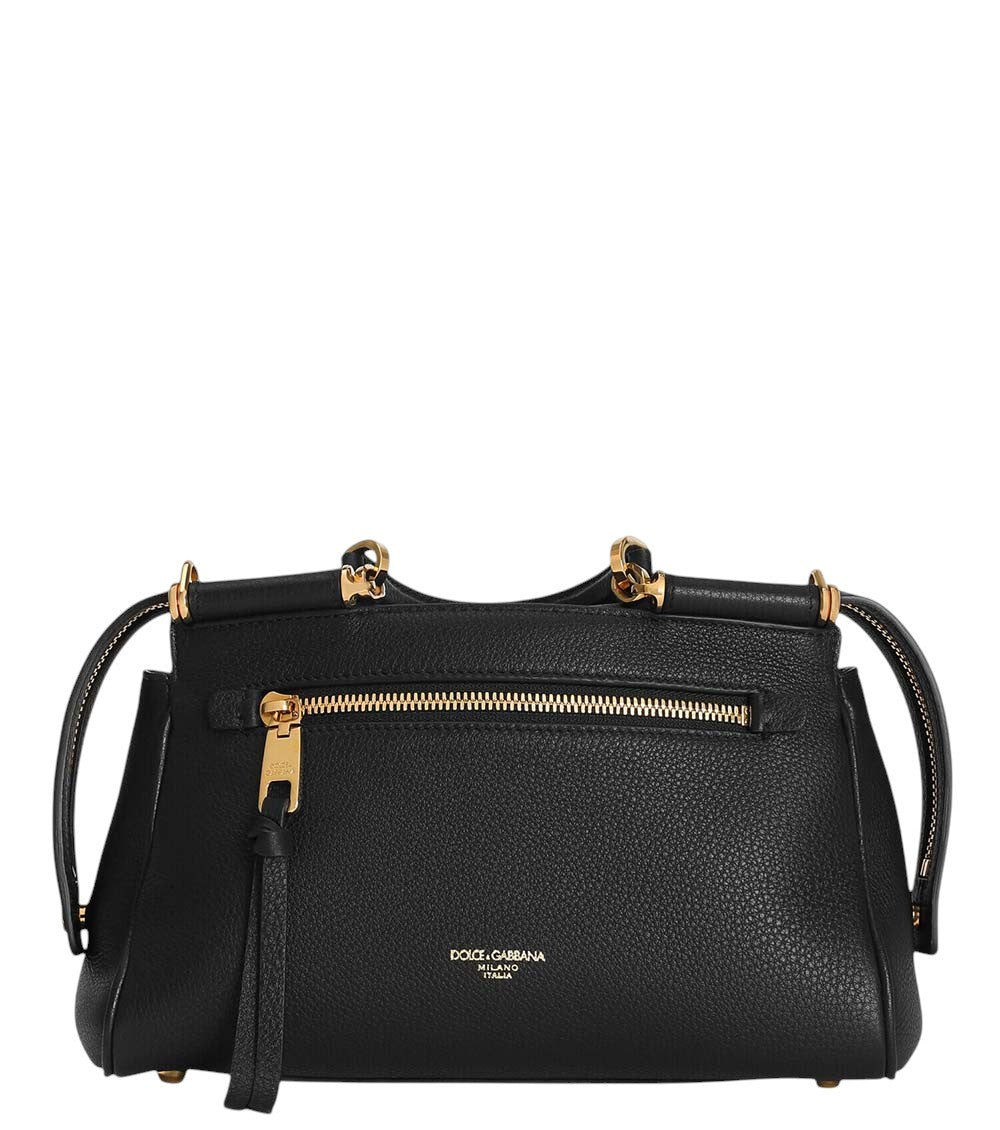Black Vittoria Mini Satchel 2