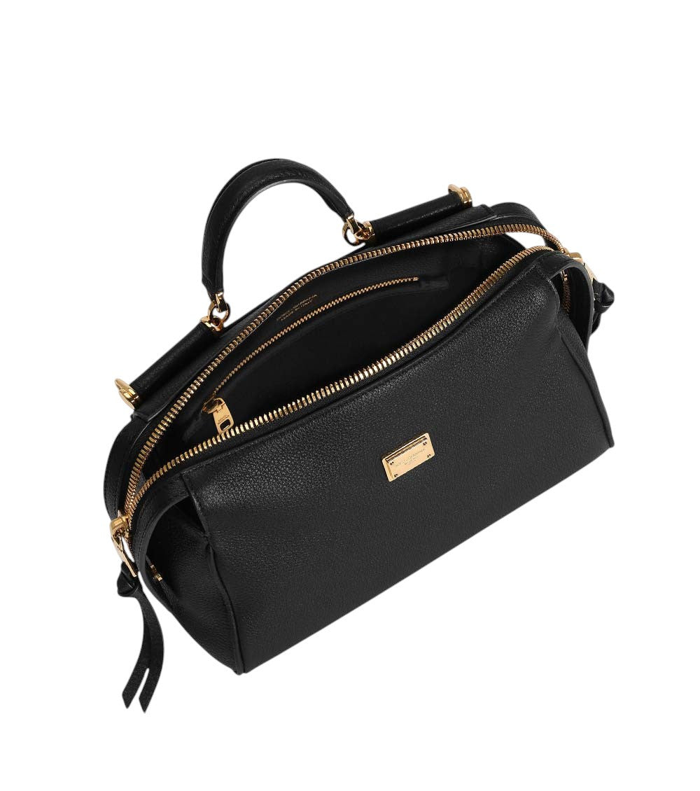 Black Vittoria Mini Satchel 3
