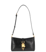 Black Lock Small Shoulder Bag 1
