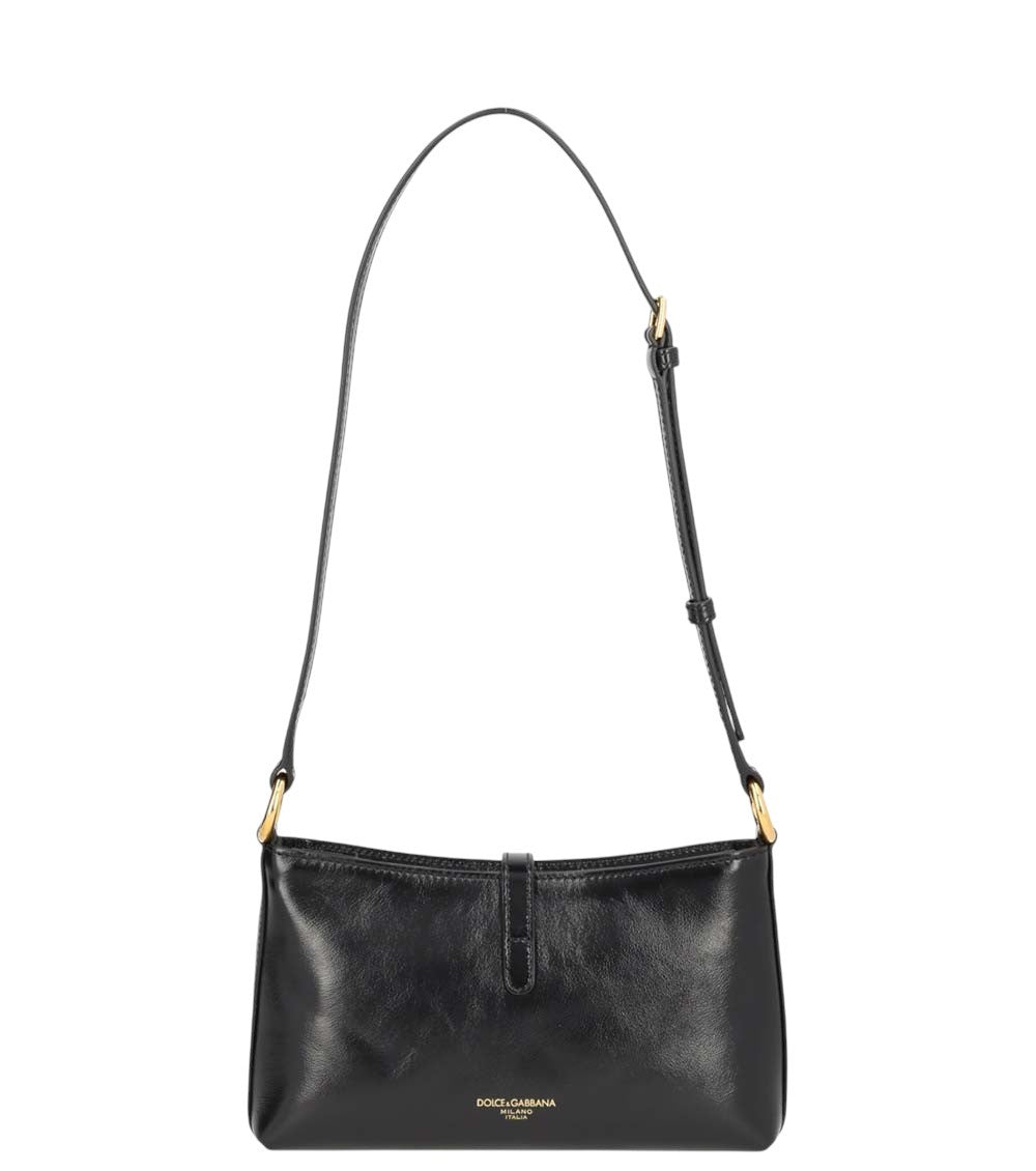 Black Lock Small Shoulder Bag 3