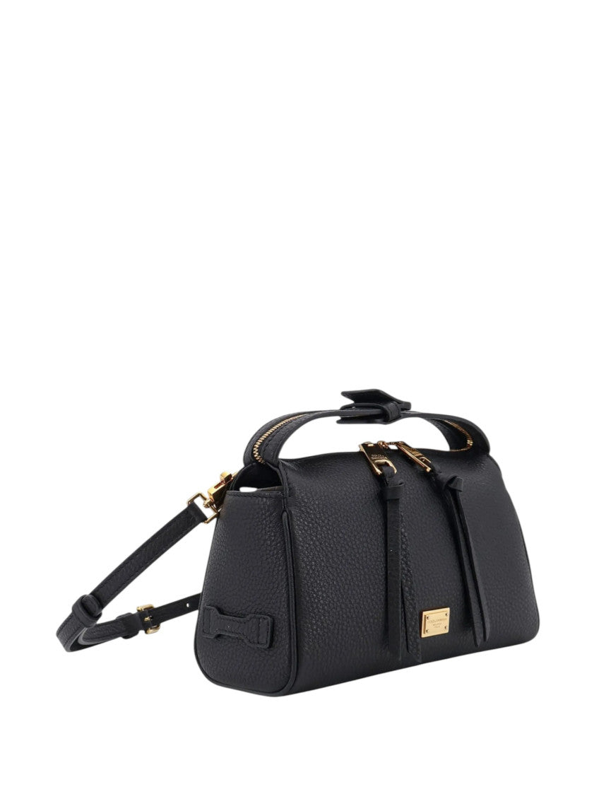 Black Vittoria Mini Crossbody Bag 2