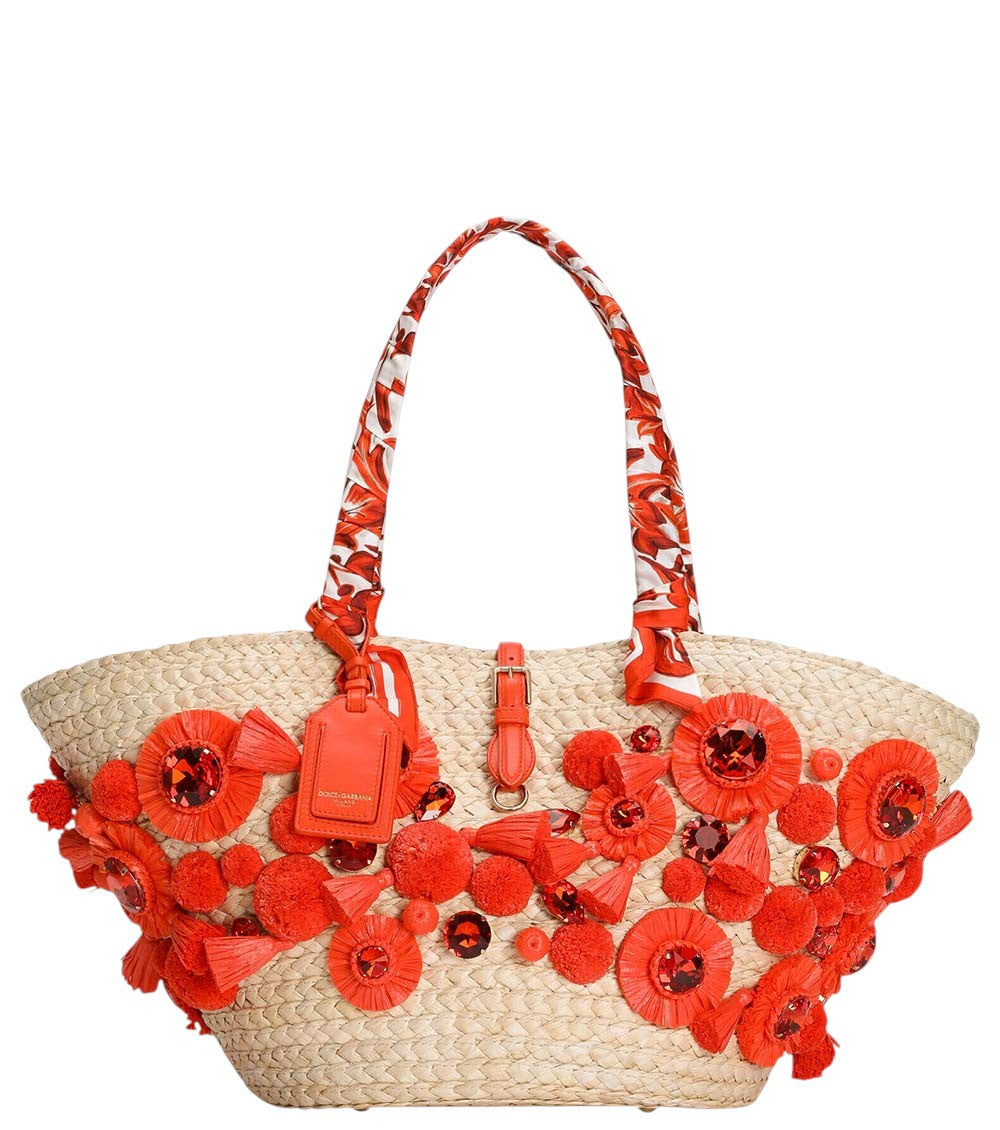 Natural Coffa Capri Large Tote 1
