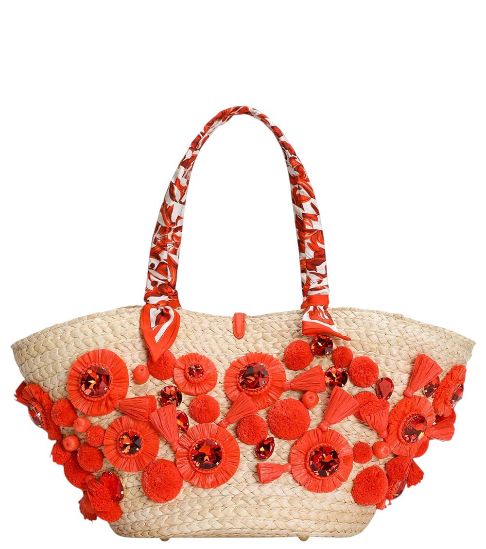 Natural Coffa Capri Large Tote 2