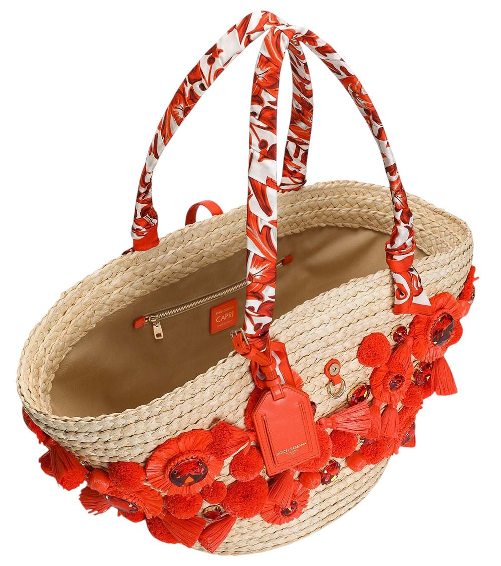 Natural Coffa Capri Large Tote 3