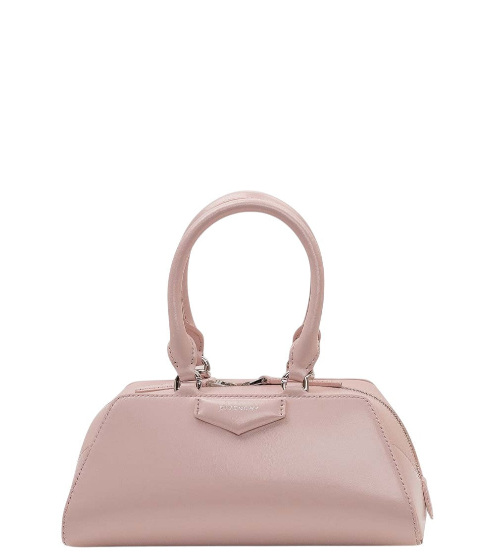 Light Pink Antigona Mini Satchel 1