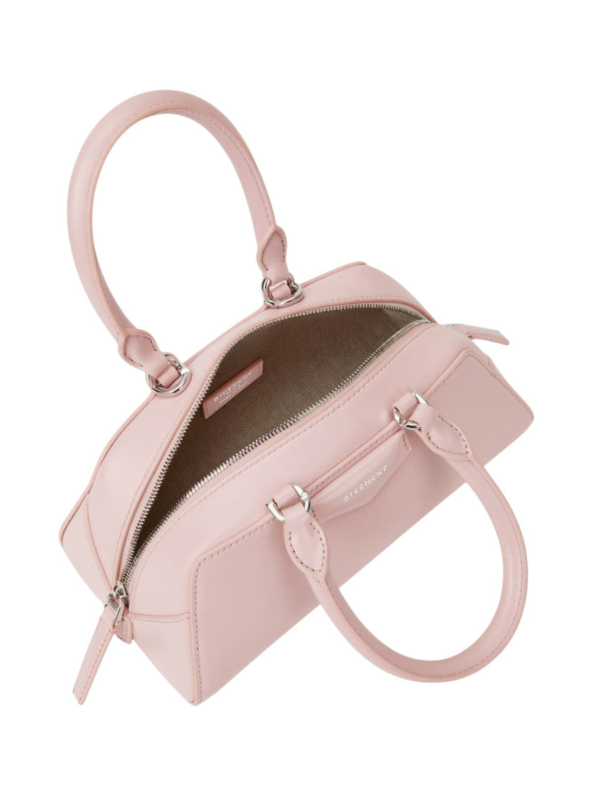 Light Pink Antigona Mini Satchel 5