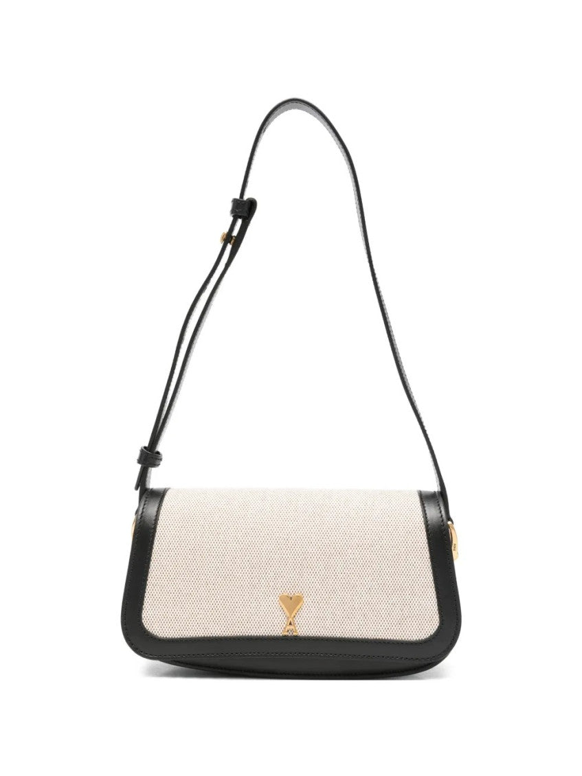 Beige Ami de Coeur Small Shoulder Bag 1