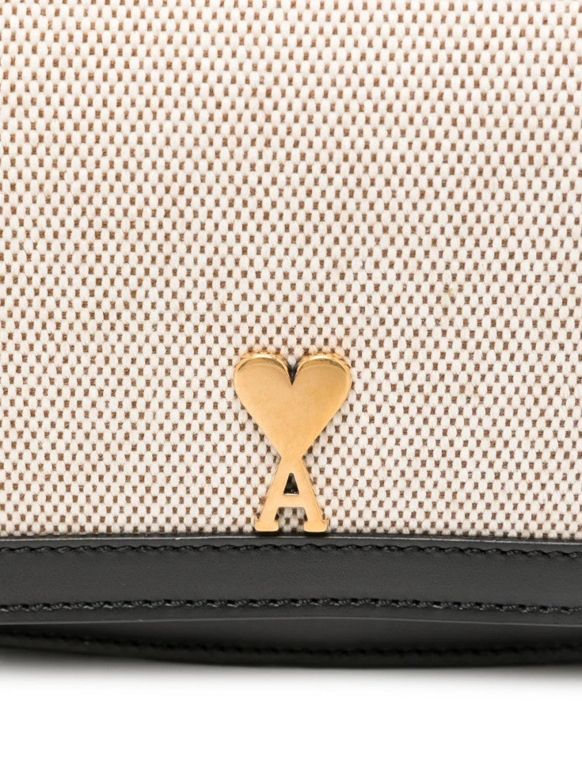Beige Ami de Coeur Small Shoulder Bag 4