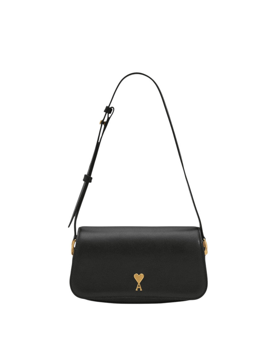 Black Logo Small Shoulder Bag 1