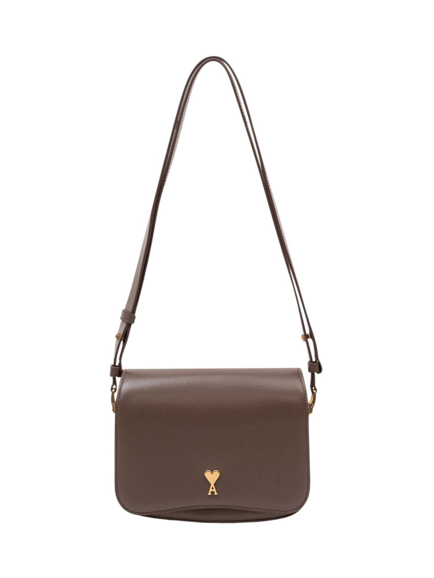 Brown Logo Small Crossbody Bag 1