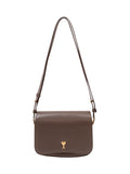Brown Logo Small Crossbody Bag 1