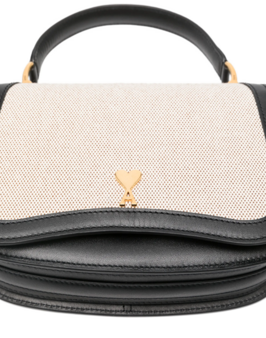 Beige Logo Mini Crossbody Bag 3