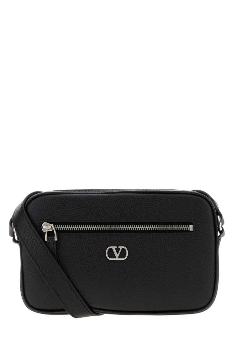 Black VLogo Small Crossbody Bag 1