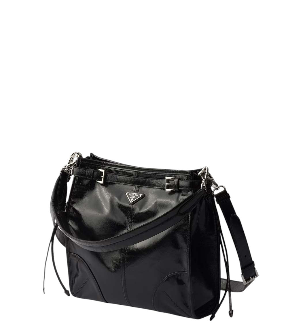 Black Bonnie Large Shoulder Bag 2
