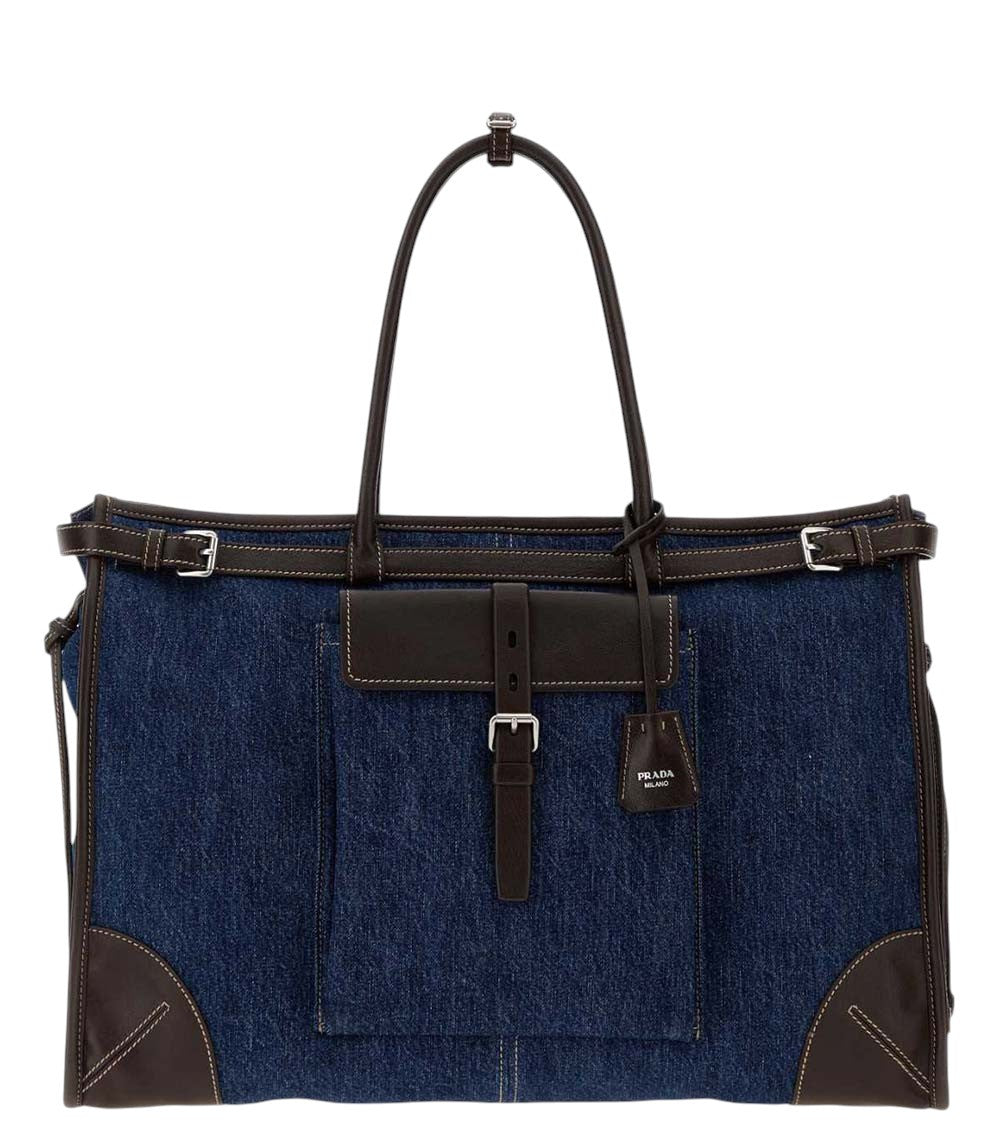 Blue Bonnie Large Tote 1