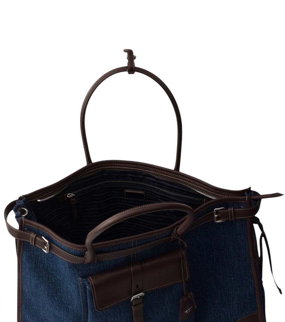 Blue Bonnie Large Tote 4