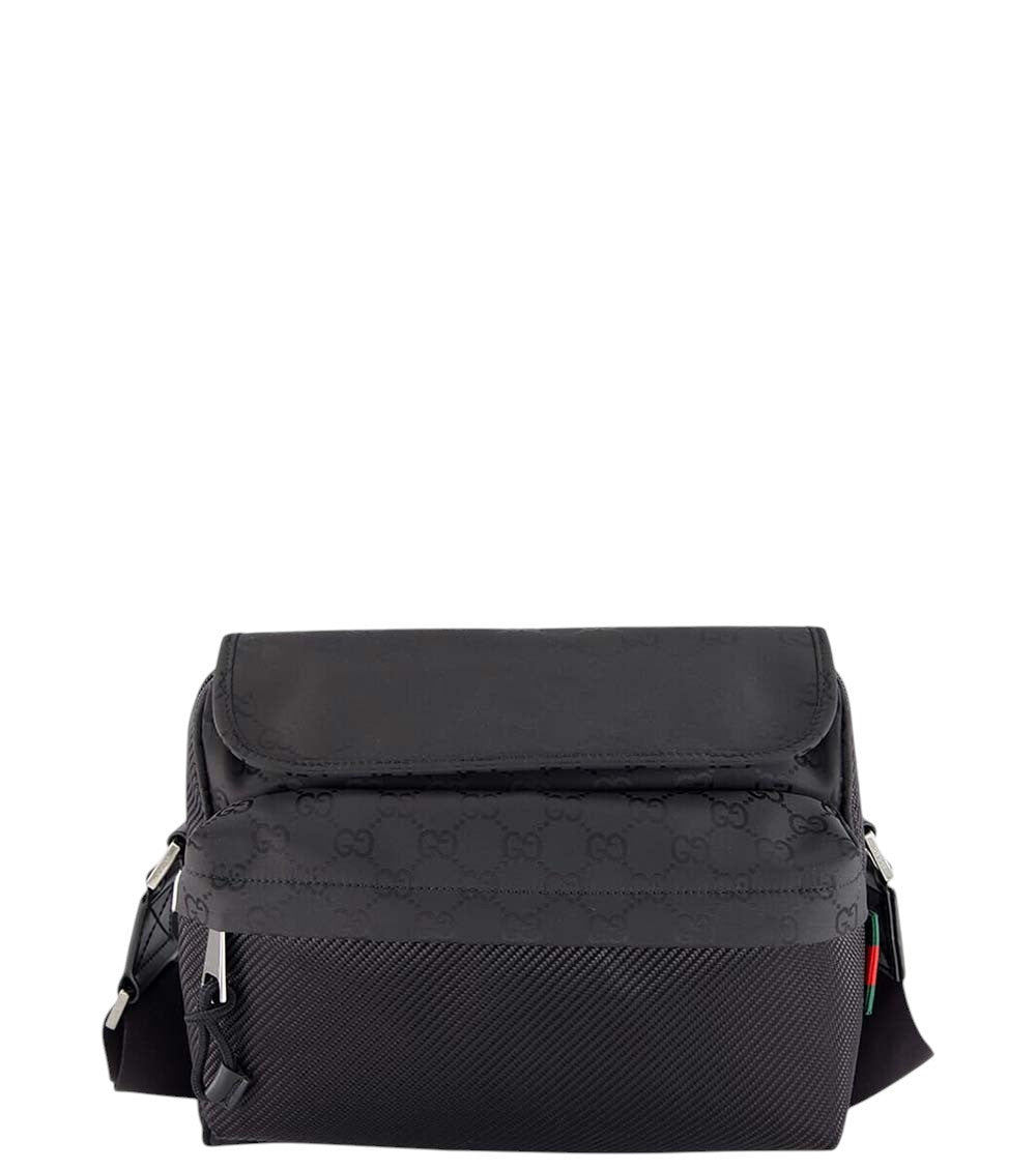 Black GG Medium Crossbody Bag 1