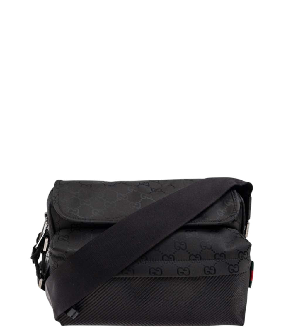 Black GG Medium Crossbody Bag 3